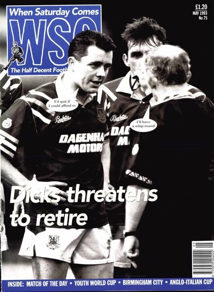 When Saturday Comes – May 1993 Cover