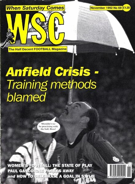 When Saturday Comes – November 1992 Cover