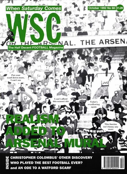 When Saturday Comes – October 1992 Cover