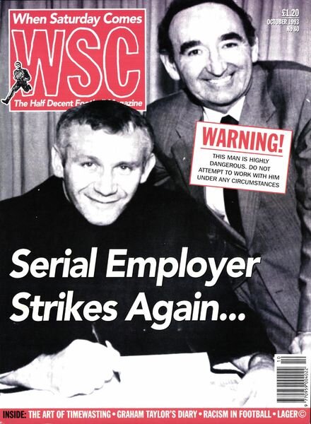 When Saturday Comes – October 1993 Cover