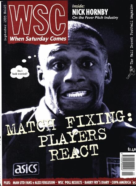 When Saturday Comes – September 1995 Cover