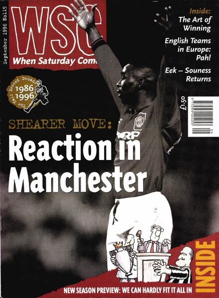 When Saturday Comes – September 1996 Cover