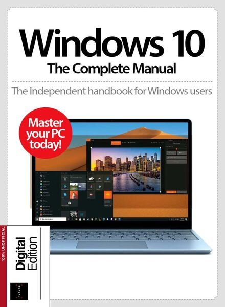 Windows 10 The Complete Manual – 16th Edition 2022 Cover