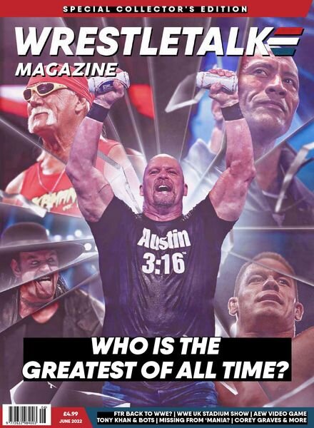 Wrestletalk Magazine – Issue 42 – June 2022 Cover
