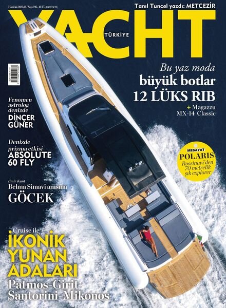 Yacht – Haziran 2022 Cover