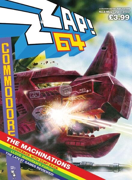 ZZAP! 64 Magazine – May 2022 Cover