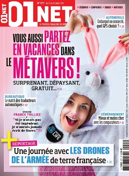 01net – 13 juillet 2022 Cover