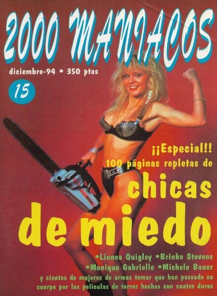 2000 maniacos Fanzine – Nr 15 1 Cover