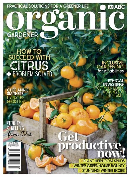 ABC Organic Gardener – July 2022 Cover