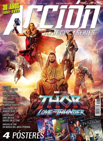 Accion Cine-Video – julio 2022 Cover