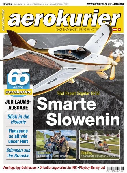 Aerokurier Germany – August 2022 Cover