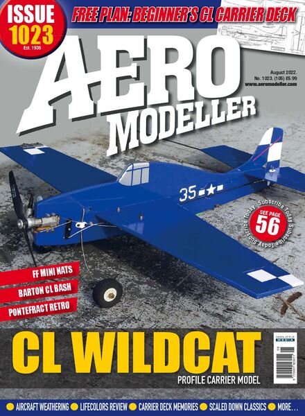 AeroModeller – Issue 1023 – August 2022 Cover