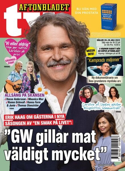 Aftonbladet TV – 18 juli 2022 Cover
