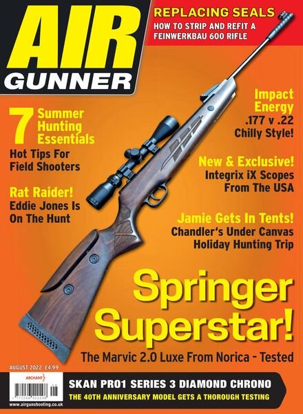 Air Gunner – August 2022 Cover