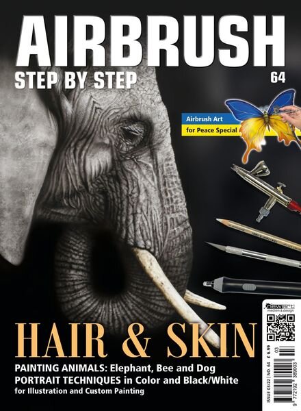Airbrush Step by Step English Edition – June 2022 Cover