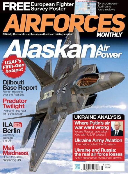 AirForces Monthly – Issue 407 – August 2022 Cover