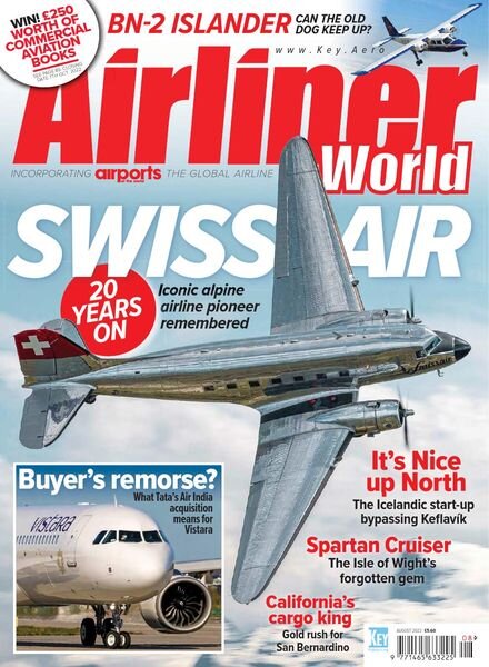 Airliner World – August 2022 Cover
