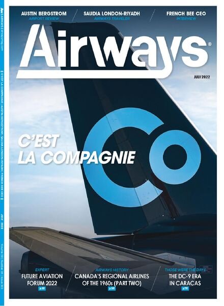 Airways Magazine – July 2022 Cover
