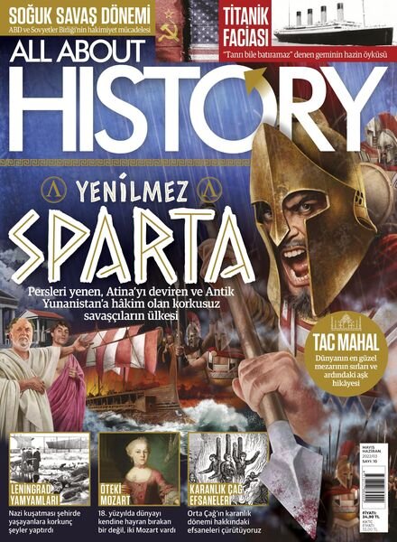 All About History Turkey – Temmuz 2022 Cover