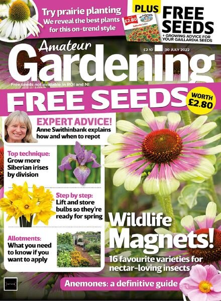 Amateur Gardening – 30 July 2022 Cover