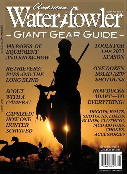 American Waterfowler – August 2022 Cover