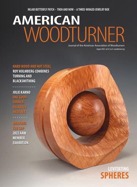 American Woodturner – August 2022 Cover