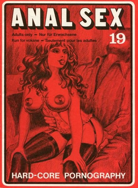 Anal Sex – n. 19 August 1976 Cover