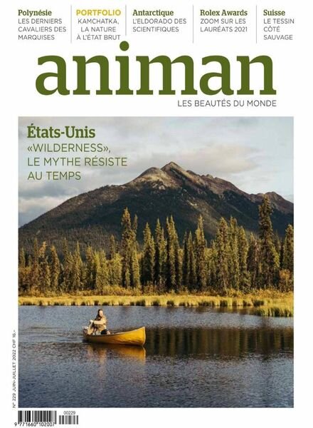 Animan – Juin-Juillet 2022 Cover