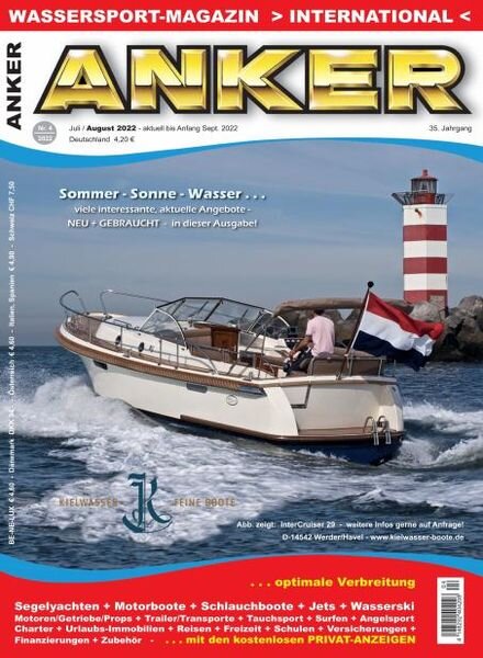 Anker – Juli 2022 Cover