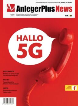 AnlegerPlus News – 23 Juli 2022