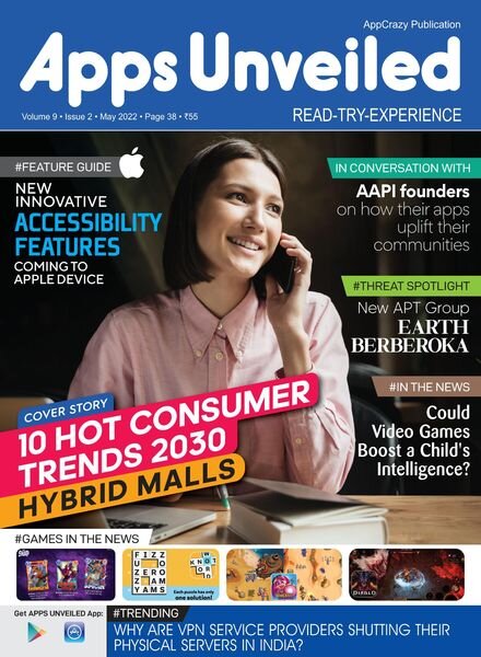 Apps Unveiled – July 2022 Cover