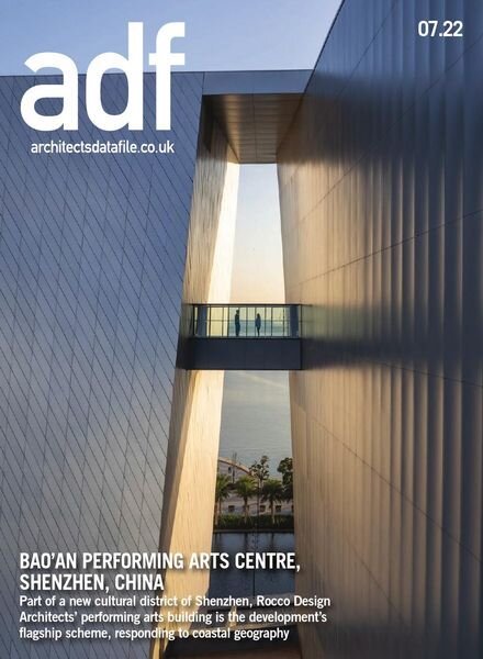 Architects Datafile ADF – July 2022 Cover