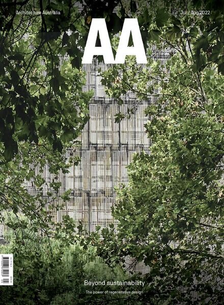 Architecture Australia – July-August 2022 Cover