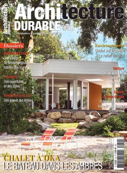 Architecture Durable – juillet 2022 Cover