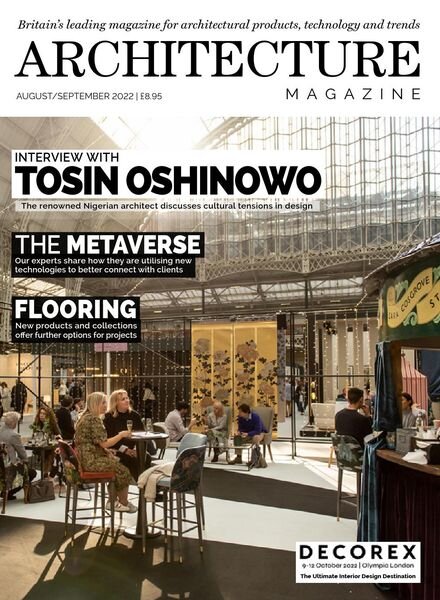 Architecture Magazine – August-September 2022 Cover