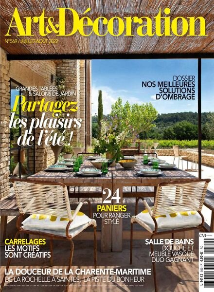 Art & Decoration – juillet 2022 Cover
