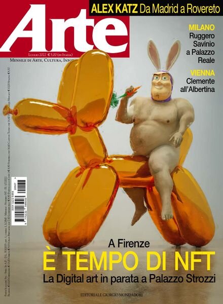 Arte – Luglio 2022 Cover