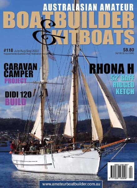 Australian Amateur Boat Builder – Issue 118 – July-September 2022 Cover