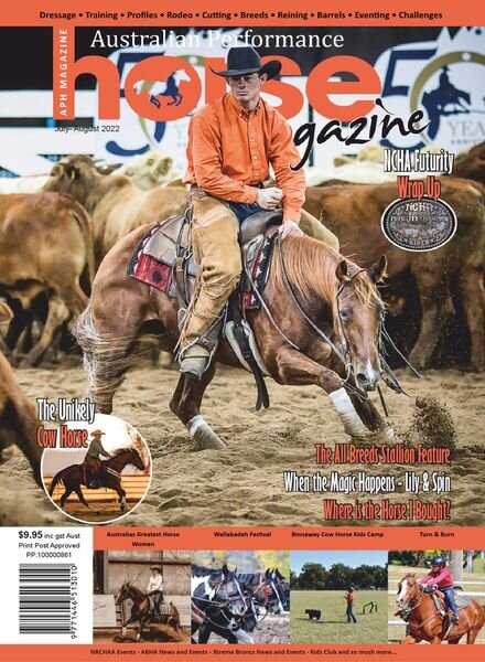 Australian Performance Horse Magazine – July 2022 Cover