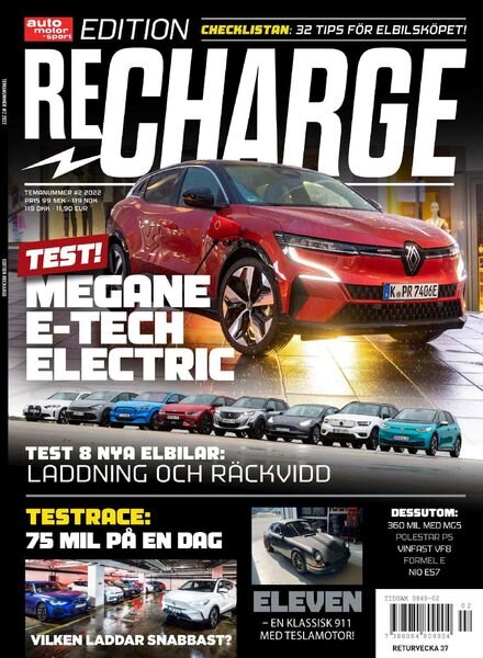 Auto Motor & Sport Sverige – 14 juli 2022 Cover