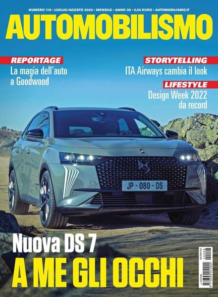 Automobilismo – 13 luglio 2022 Cover