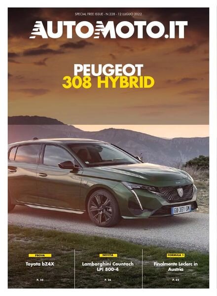 Automoto.it Magazine – 12 Luglio 2022 Cover