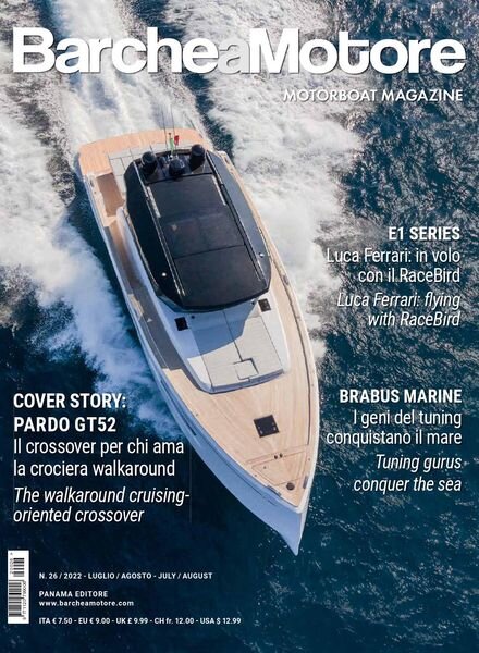 Barche a Motore – Luglio-Agosto 2022 Cover