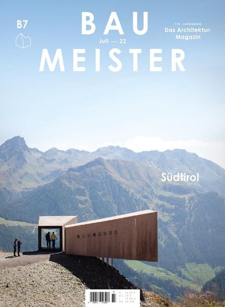 Baumeister – Juli 2022 Cover