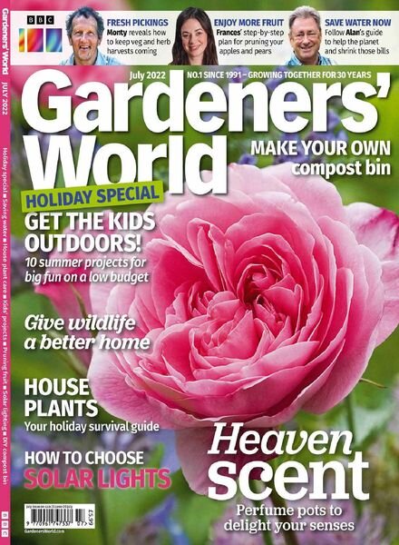 BBC Gardeners’ World – July 2022 Cover