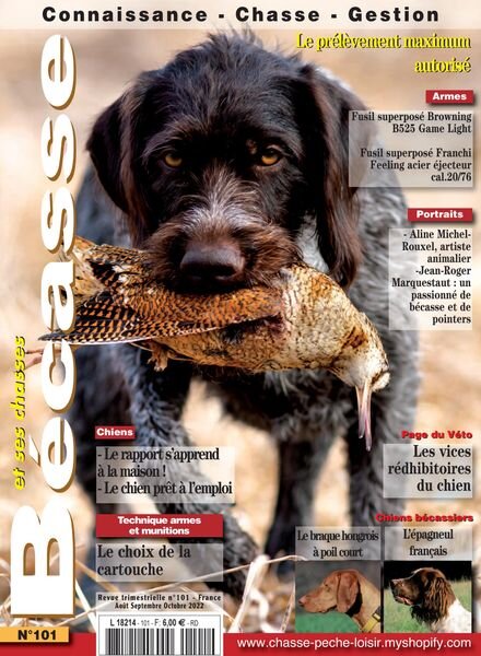 Becasse et ses Chasses – Aout-Octobre 2022 Cover