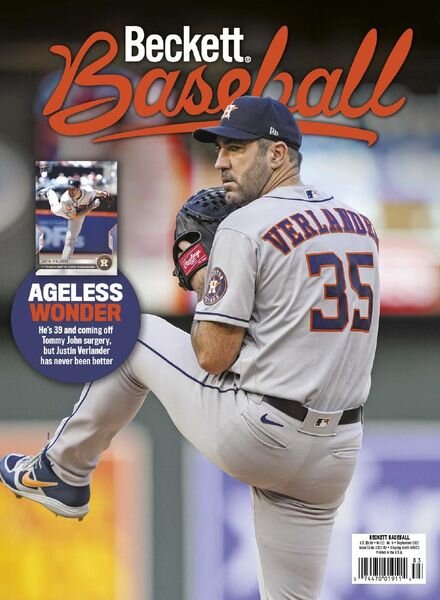 Beckett Baseball – September 2022 Cover