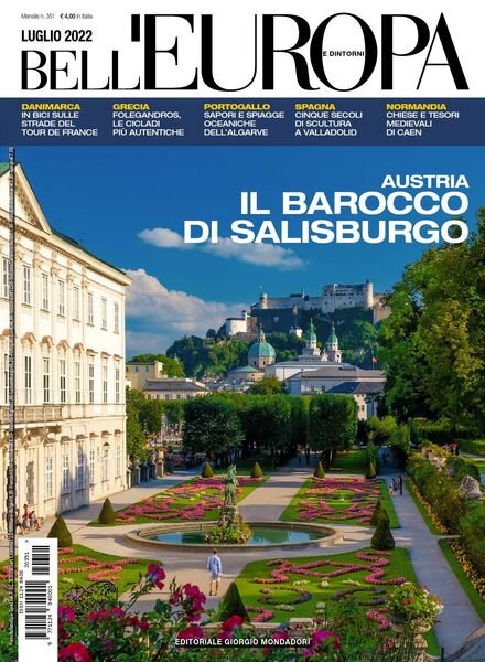 Bell’Europa – Luglio 2022 Cover