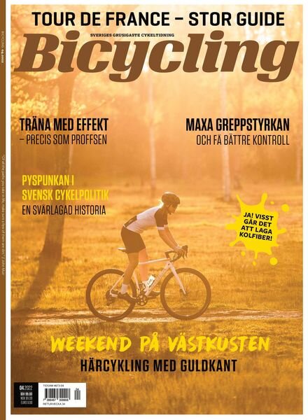Bicycling Sverige – juni 2022 Cover
