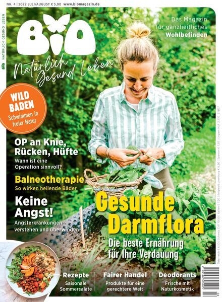 BIO – naturlich gesund leben – Juli 2022 Cover